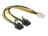 DELOCK Kabel PCI Express 6 Pin > 2x 8Pin