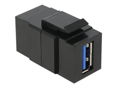 DELOCK Keystone Modul USB 3.0 A schwarz