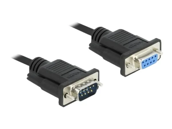 DELOCK Seriell Kabel RS-232 Sub-D9 4m