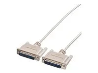 ROLINE RS232 Kabel 25pol. ST-ST 1,8m