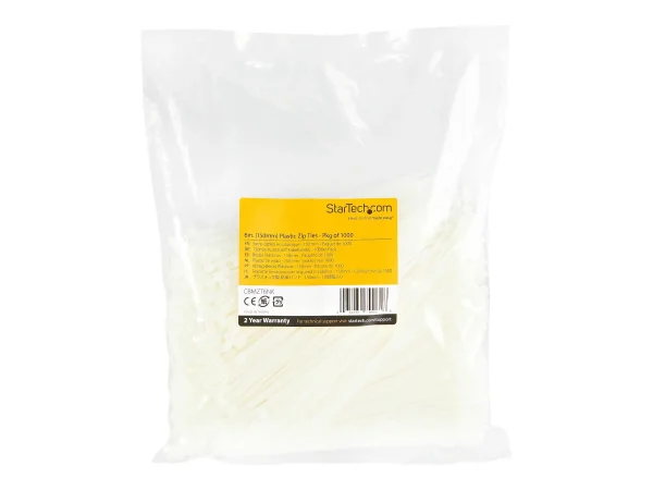 STARTECH Kabelbinder 152x3mm 1000 Stück