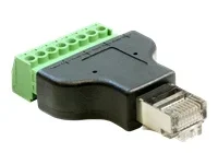 DELOCK Adapter Terminalblock > RJ45 St