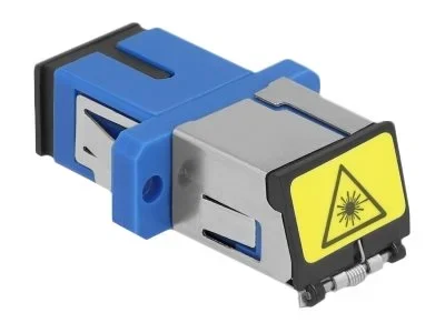 DELOCK LWL Kupplung SC Simplex blau