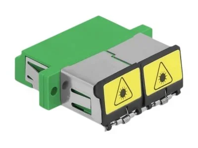 DELOCK LWL Kupplung LC Quad grün