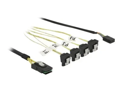 DELOCK Kabel Mini SAS SFF-8087 > 4x SATA