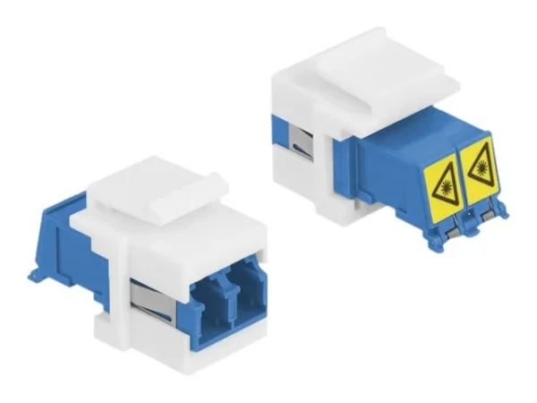 DELOCK Keystone Modul LC Duplex Buchse