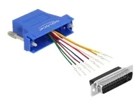 DELOCK Adapter D-Sub 25 Pin zu RJ45