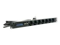 GUDE 8311-1metered PDU 7fach integr