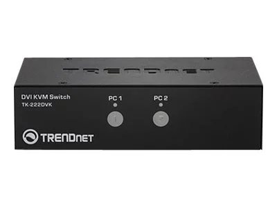 TRENDNET TK-222DVK KVM Switch 2-port DVI