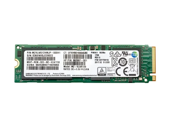 HP SSD 512GB PCIe NVME TLC