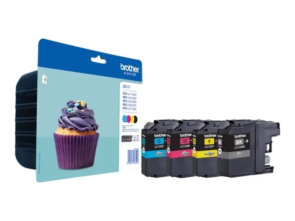 BROTHER Pack blister de 4 carto