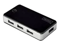 DIGITUS USB2.0 Hub 7-port schwarz