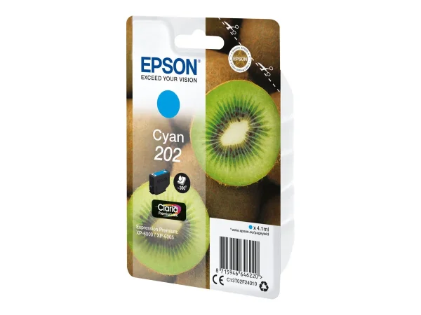 EPSON 1LB Singlepack Cyan 202 Kiwi