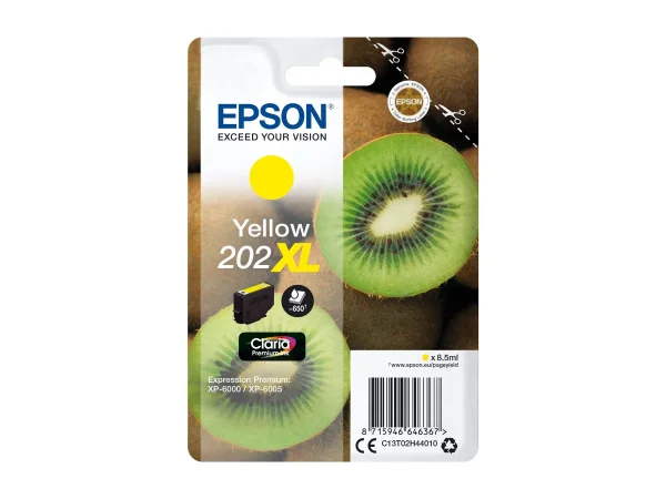 EPSON 4LB Singlepack Yellow 202XL Kiw