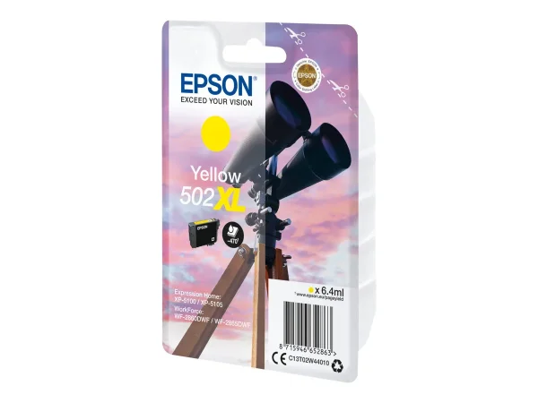 EPSON 1LB Singlepack Yellow 502XL w/s