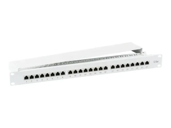 EFB Patchpanel STP 24-Port 1HE GRAU
