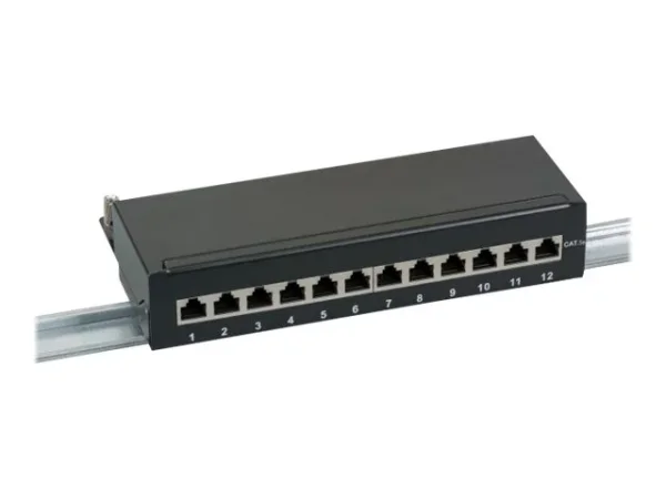 EFB Mini Patchpanel STP 12-Port 1HE