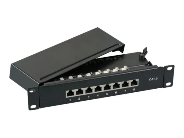 EFB Mini Patchpanel STP 8-Port 1HE GRAU