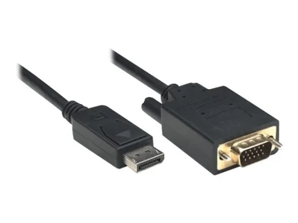 TECHLY DisplayPort Konverterkabel 1,8m