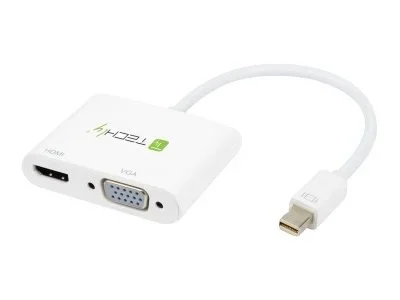 TECHLY Adapter Mini DisplayPort HDMI/VGA
