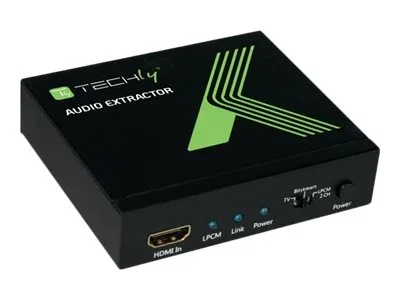 TECHLY Audio Extractor 2CH 4K UHD 3D