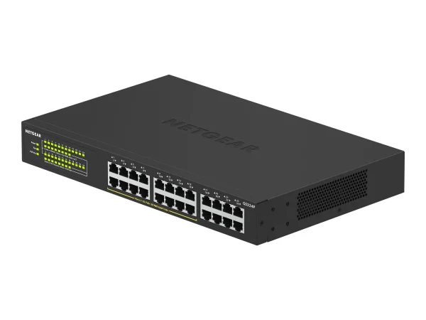 Netgear 24PT Gige Unmnged SWCH W/ Poe+