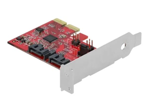 DELOCK 2 Port SATA PCI Express Karte