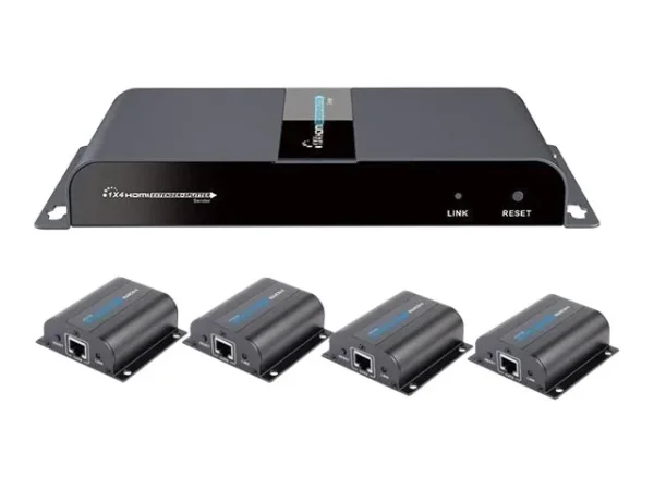 TECHLY HDMI 1x4 Extender Splitter mit IR