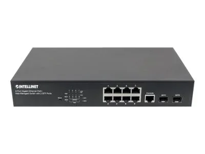 INT 8-Port Gigabit Ethernet PoE+ Switch