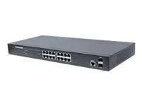 INT 16-Port Gigabit Ethernet PoE+ Switch