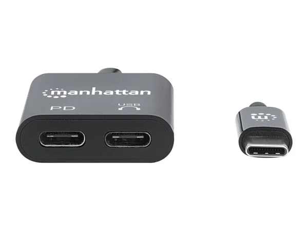 MH USB-C Audioadapter mit Ladeport
