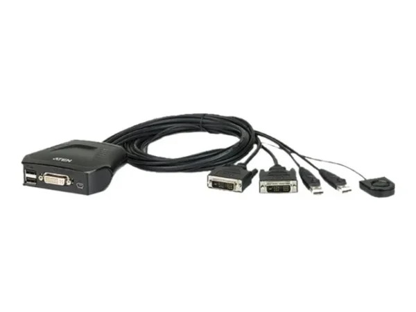ATEN CS22D 2-Port USB DVI KVM Switch