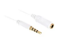 DELOCK minijack 3,5mm M/F 4 Pin cable 5m