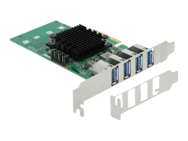 DELOCK PCIe x4 Karte zu 4xextern USB3.0