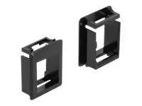 DELOCK Keystone Halterung Gehäuse schw.