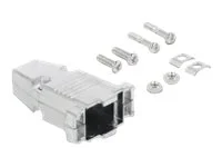 DELOCK D-Sub 9 Metallgehäuse