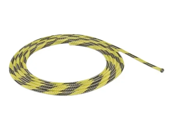 DELOCK Geflechtschlauch 2mx6mm s-g