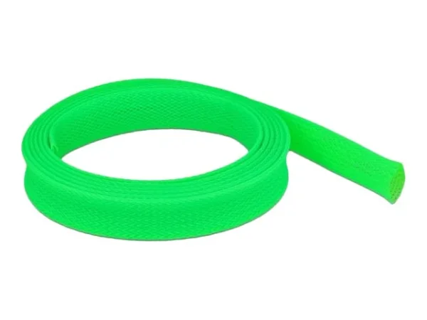 DELOCK Geflechtschlauch 2mx19mm grün