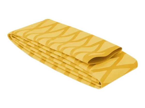 DELOCK Schrumpfschlauch X-Muster gelb