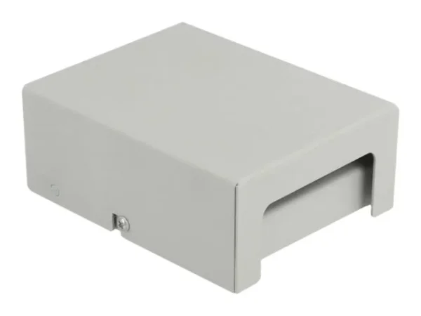 DELOCK Keystone Patchpanel 4 Port grau