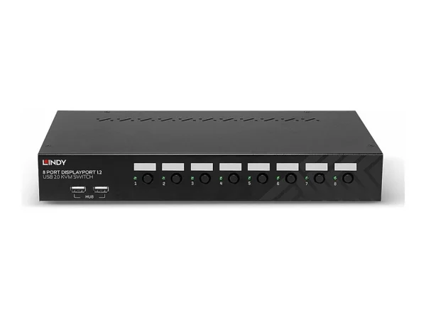 LINDY 8 Port DispPort1.2 USB2.0 KVM Swi