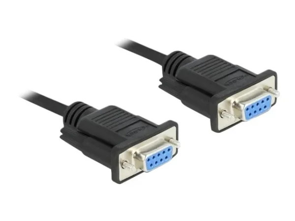 DELOCK Seriell Kabel RS-232 D-Sub 9 10m
