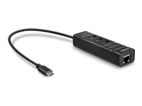 LINDY USB 3.1 Hub und GB Ethernet Adapt.