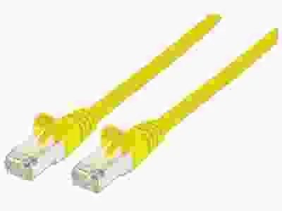INT Netzwerkkabel Cat5e SF/UTP 2m gelb