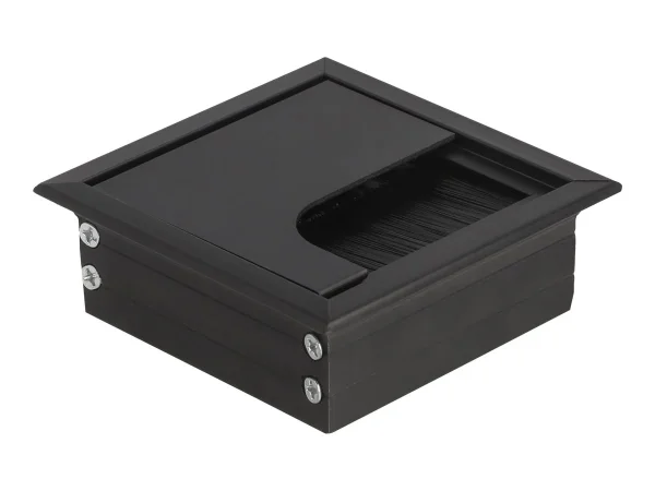 DELOCK Kabeldurchführung 80x80x28mm