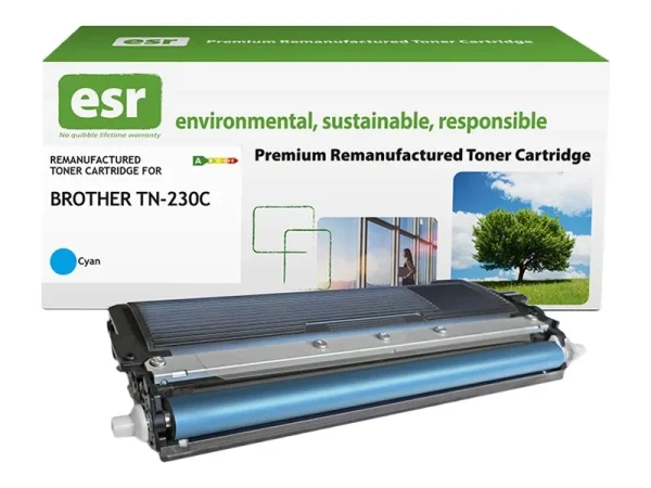 ESR cartr Brother TN-230C cyn reman 1.4k