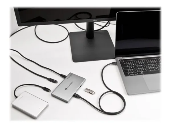 DELOCK Thunderbolt 4 Hub 3 Port - 8K