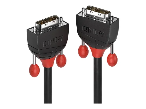 LINDY 5m DVI-D Single Link Kabel Black