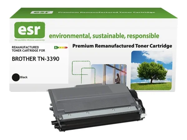 ESR cartr Brother TN-3390BK blk rema 16k