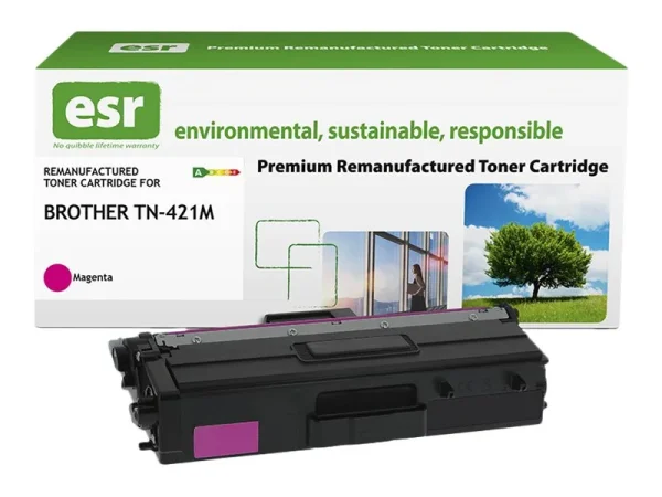 ESR cartr Brother TN-421M mgt reman 1.8k